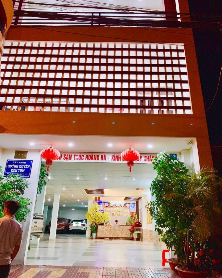 Truc Hoang Ha Hotel Kon Tum Buitenkant foto